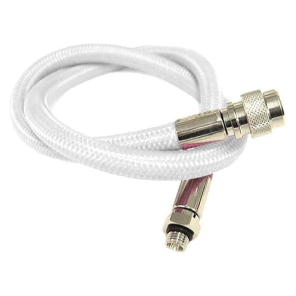 DXDivers BCD Lp Inflator Hose Braided White 27in