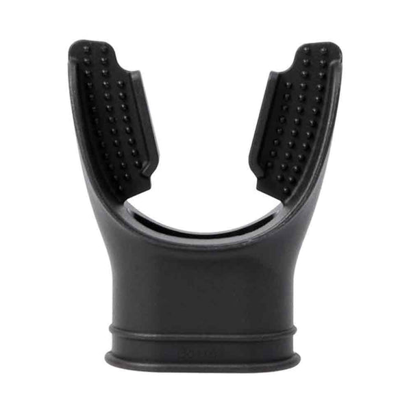 DXDivers Black Long Bite Silicone Mouthpiece