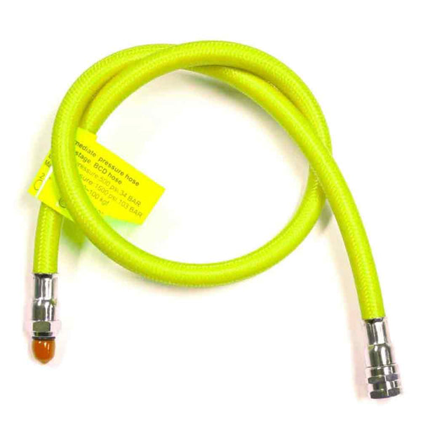 DXDivers Lp Regulator Hose Braided Yellow 36in