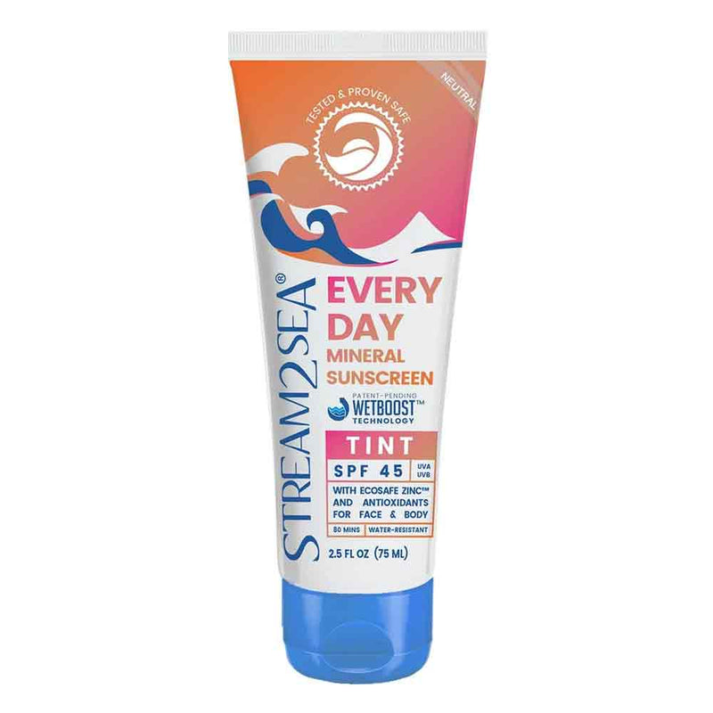Stream2Sea Everyday Mineral Sunscreen SPF 45  2.5oz