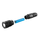 dive rite bx2 dive light 2 piece thick wall aluminum body with rechargeable battery