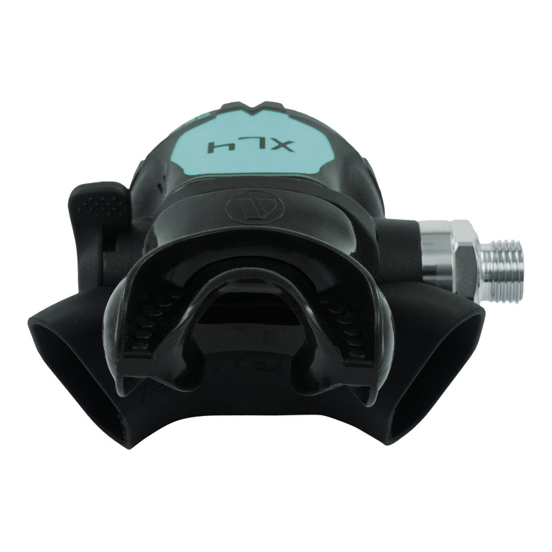 apeks diving ocea xl4 regulator set mint mouthpiece view
