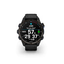 Garmin Descent™ Mk3i Carbon Gray DLC Titanium w/ Black Band (43mm Face)