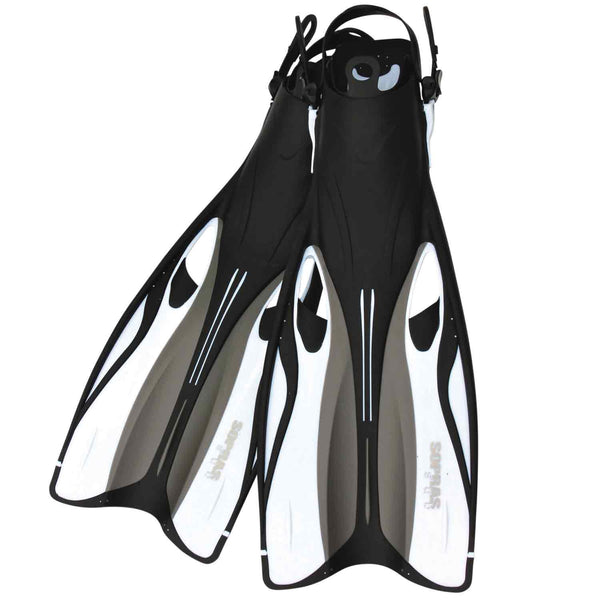 DXDivers Sopras Nemo Open Heel Snorkel Fins