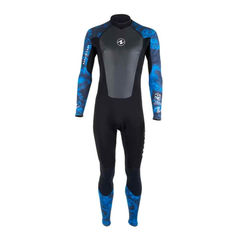Aqua Lung Hydroflex Men's Wetsuit Blue Camo