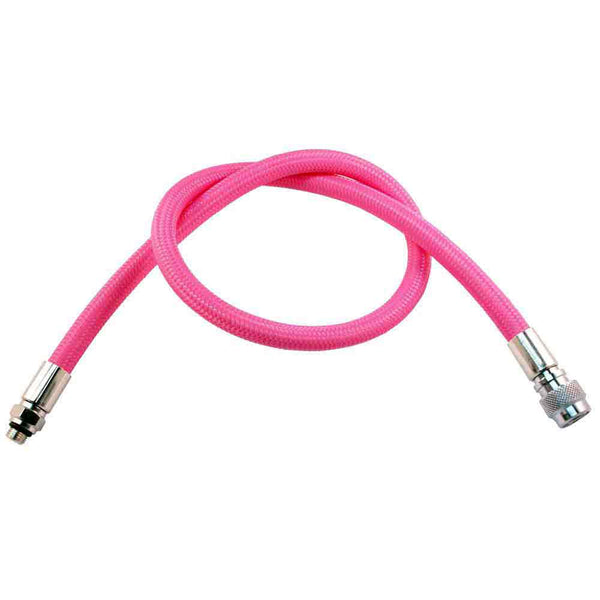 DXDivers BCD Lp Inflator Hose Braided Pink 27in