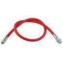 DXDivers BCD Lp Inflator Hose Braided Red 27in