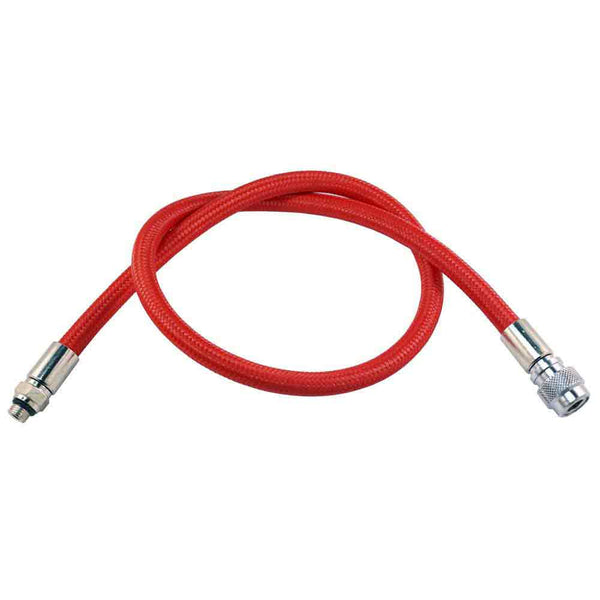 DXDivers BCD Lp Inflator Hose Braided Red 27in