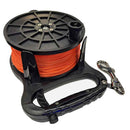 DXDivers Dive Reel W/ Push Button Thumb Stop 500ft