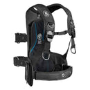 DXDivers Pony Bottle with XS Scuba Ponypac Harness Setup and Pressure Gauge