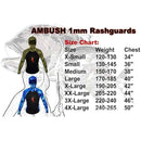 Hammerhead Pelagic Hooded Rash Guard Small 1mm