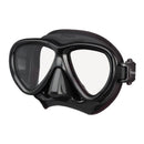 Tusa Intega Scuba Diving Mask - Black / Black Silicone