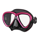 Tusa Intega Scuba Diving Mask - Rose Pink / Black Silicone