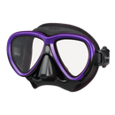 Tusa Intega Scuba Diving Mask - Vivid Purple / Black Silicone