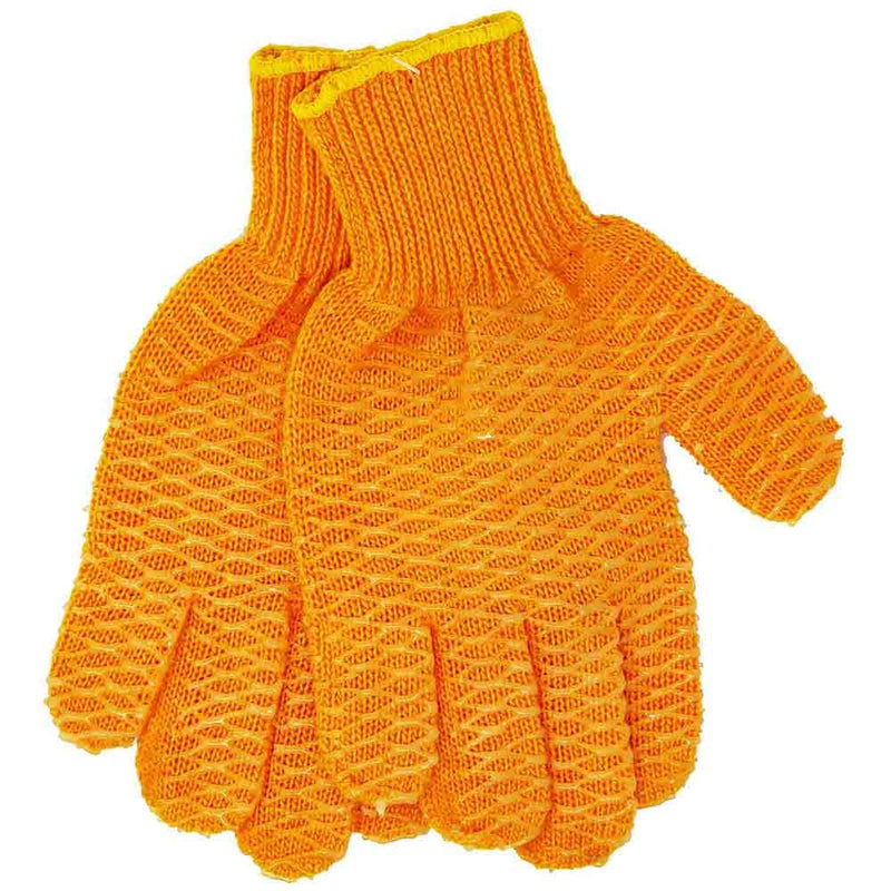 Marine Sports Orange Honeycomb Gloves