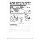 Padi Advanced Open Water Data Carrier