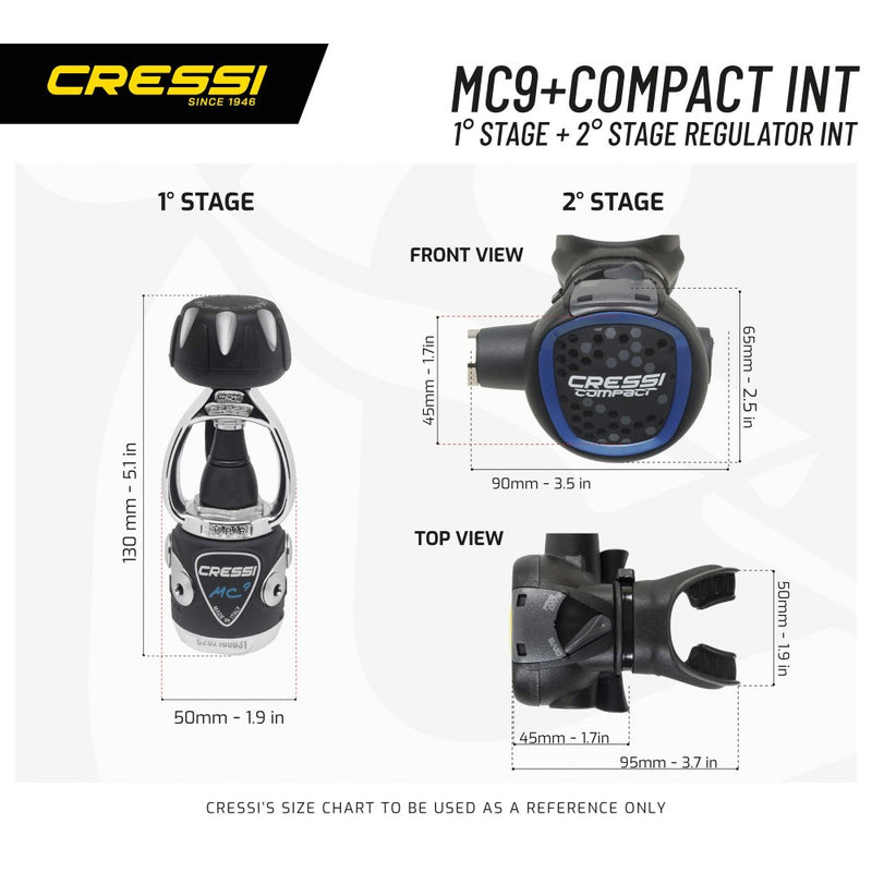 Cressi MC9 Compact Regulator