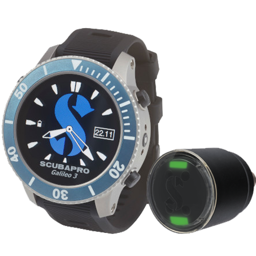 Scubapro Galileo 3 Ti Dive Computer with Transmitter Smart + Pro