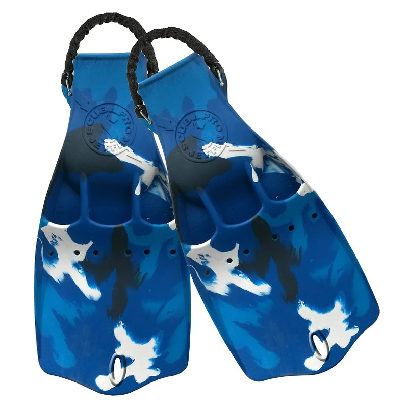 Scubapro Jet Fin Open Heel Scuba Diving Fins W/ Spring Strap