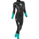 Scubapro Sport Steamer Women's Wetsuit 3mm Black/Caribbean