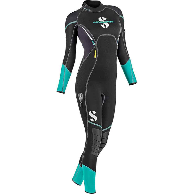 Scubapro Sport Steamer Women's Wetsuit 3mm Black/Caribbean