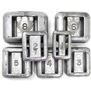 Sea Pearls Uncoated Lace Thru Hard Weights