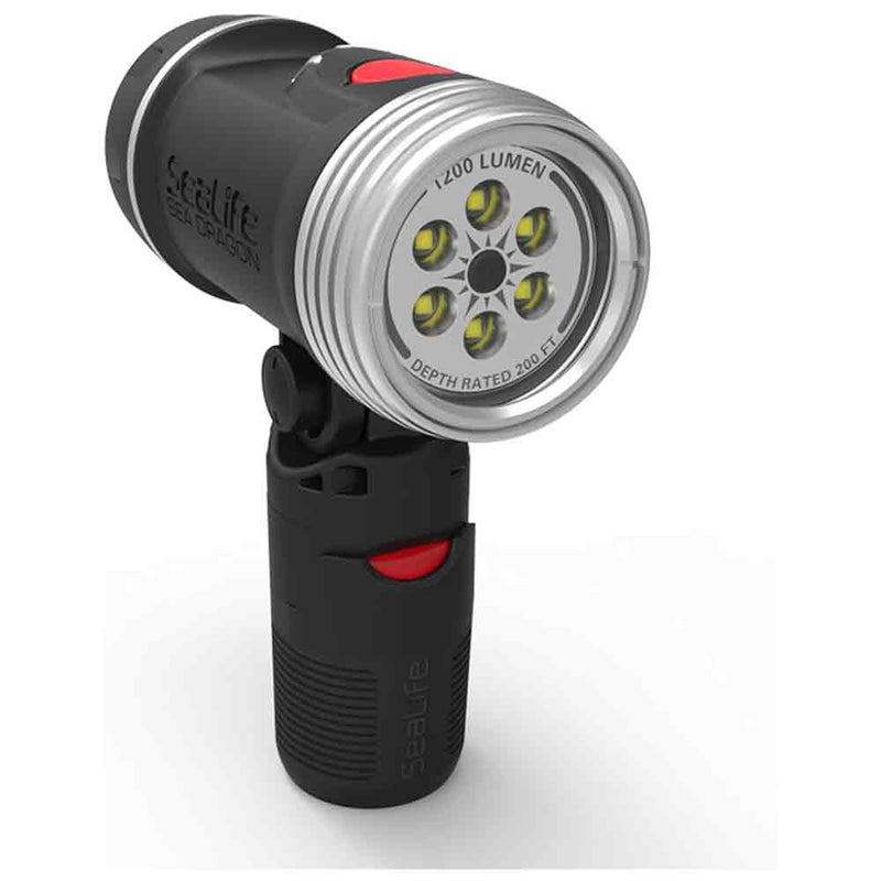 Sealife Cameras Sea Dragon 1200 LED Underwater Photo/Video Light W/ Flex-Connect Handle