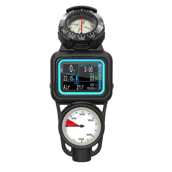 Shearwater Peregrine Console W/ Pressure Gauge and Compass