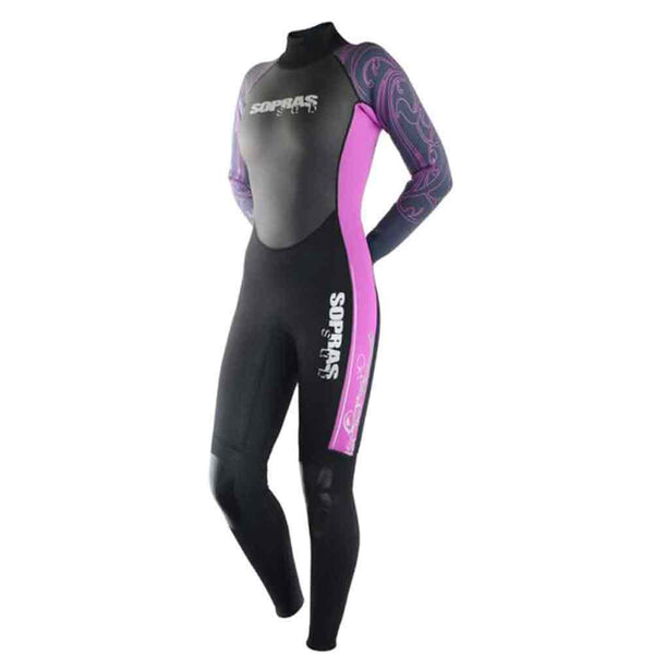 Sopras Sub Isida Womens Pink/Black Shorty Wetsuit 3mm