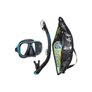 Tusa Powerview Adult Black Series Mask/Snorkel Combo