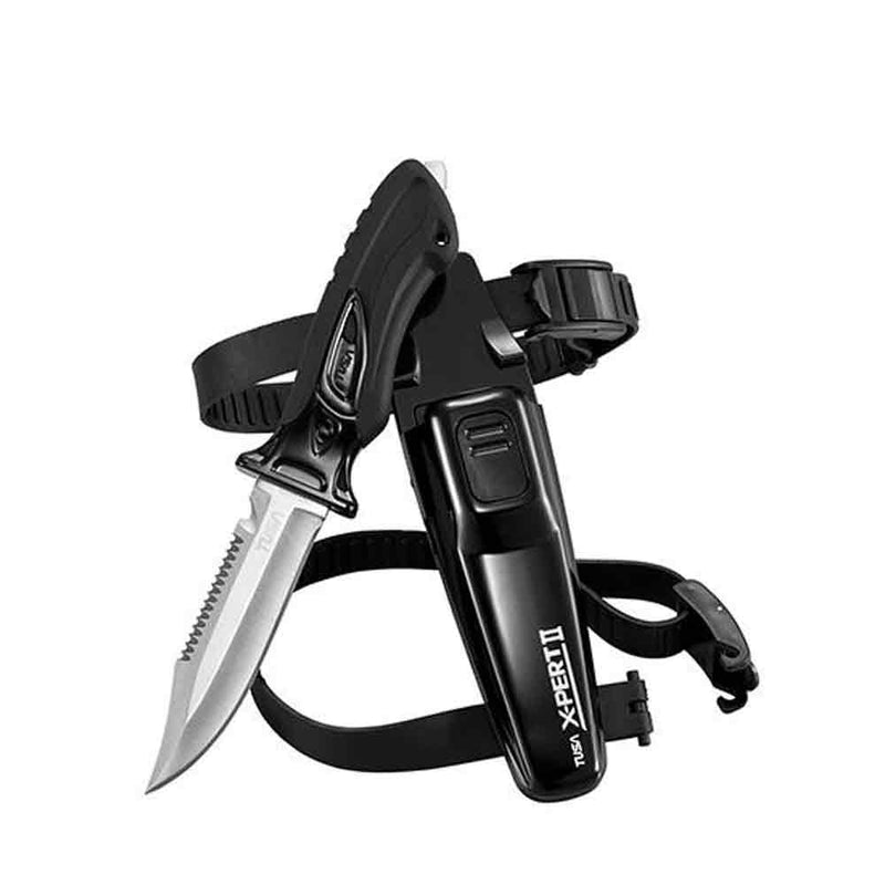 Tusa X-Pert 2 Stainless Steel Dive Knife