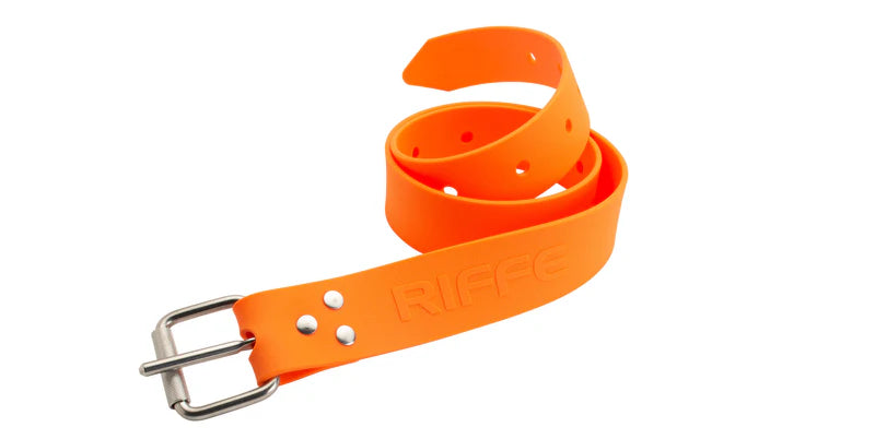 Riffe Silicone Freedive Weight Belt with Marseilles Buckle