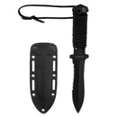 Aqua Lung Argonaut Titanium Diving Knife Made of 4mm Thick Titanium with an EDP Coating