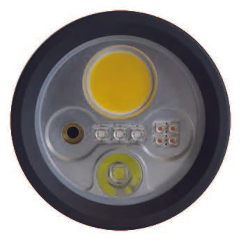 Tovatec Galaxy One Flood Spot Dive Light with Laser