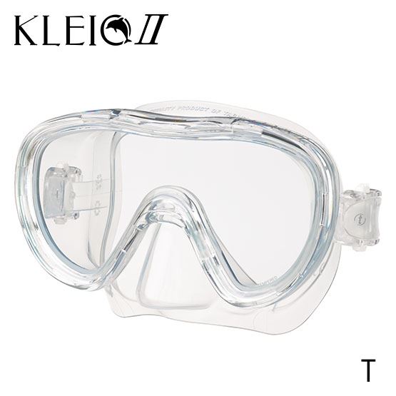Tusa Kleio II Transparent Scuba Mask