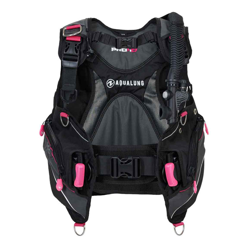 New Aqualung womens pro hd for 2022 in pink black charcoal colors