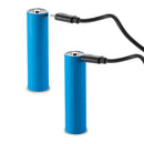 Dive Rite bx2 uses a User replaceable 3500mAh 18650 Li-Ion with built in micro-USB charger