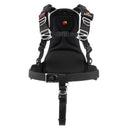 Dive Rite TransPac XT Soft Harness front of the soft padded harness