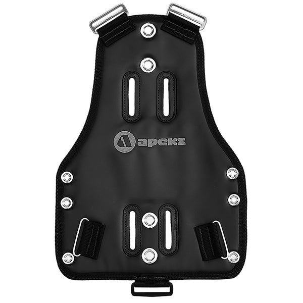 apeks diving wtx-d ultralight backplate harness front view