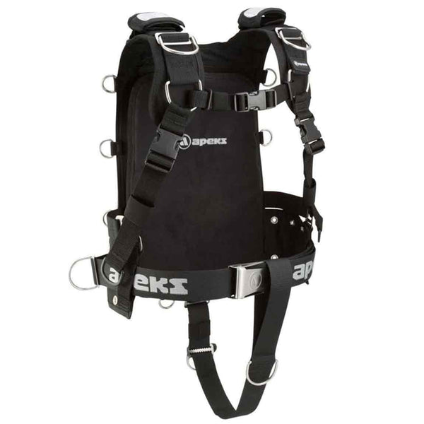 apeks diving wtx soft adjustable harness