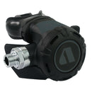 apeks diving ocea xl4 regulator set gray second stage side view