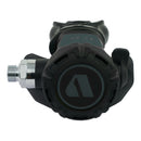 apeks diving ocea xl4 regulator set gray second stage regulator front view