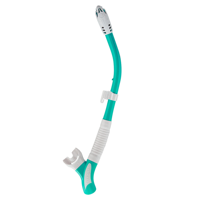 Aqua lung impulse flex full dry snorkel teal
