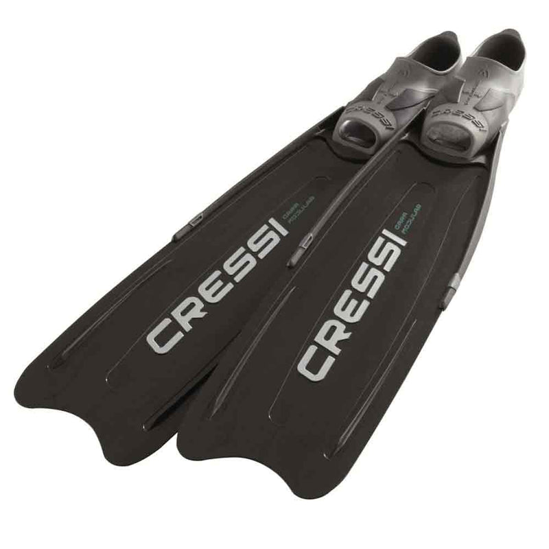 Cressi Gara Modular Impulse Spearfishing Fins Black