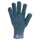 cressi hex grip spearfishing gloves with grip blue hex palm grip