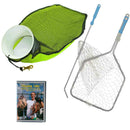 DXDivers Lobster League Foldable/Magnetic Net + Tickle Stick + Gauge Without Gloves