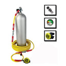 DXDIVERS SINGLE DIVER HOOKAH W/ 60FT HOSE & QRS FITTINGS