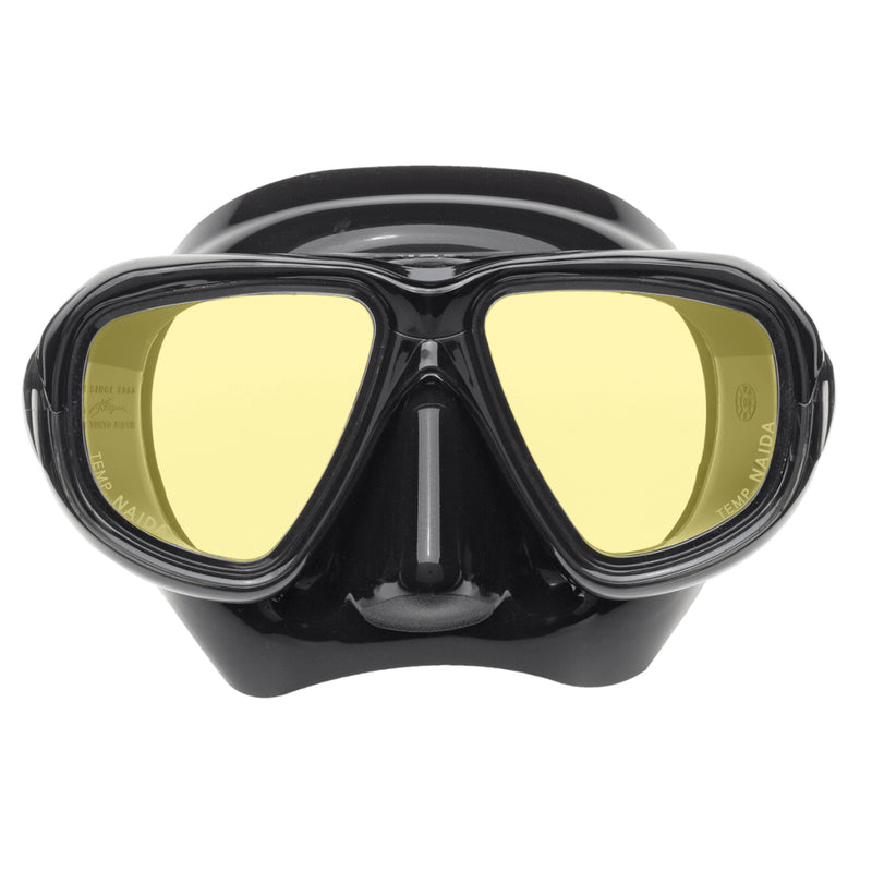 freediving goggles Riffe Naida Freediving Mask Amber Lens