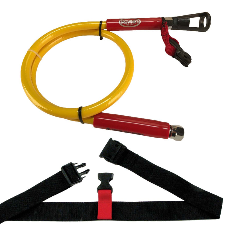brownies third lung 40 inch regulator hose with qrs fitting comes with brownies basic tow belt, ocot-40qrs5