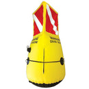 brownies third lung 3d buoy inflatable dive flag with water ballast system comes with light to illuminate at night